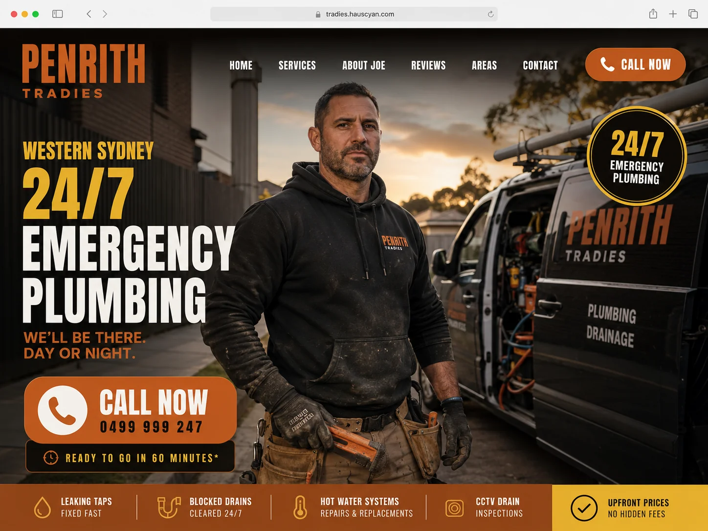 Penrith design · Tradies archetype